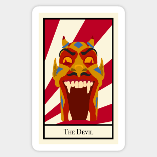 The Devil - The Circus Tarot Sticker